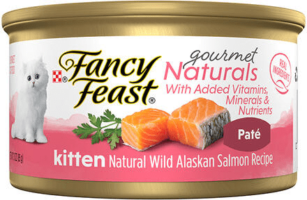 Fancy Feast Gourmet S Wild Alaskan Salmon Recipe Kitten Food